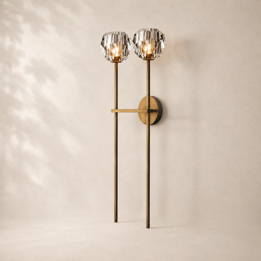 Bouvelle de Cristal Sconce