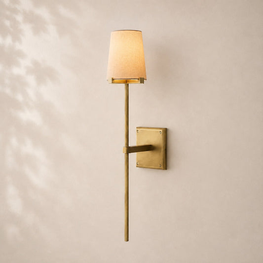 Pauvelle Fabric Shade Sconce 15" 16" 25"