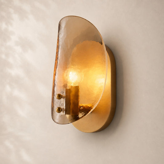 Shelora Glass Sconce