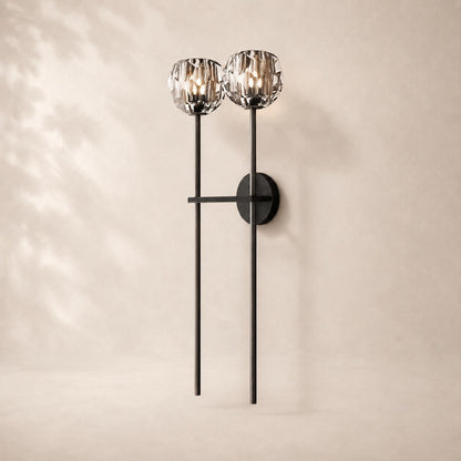Bouvelle de Cristal Sconce
