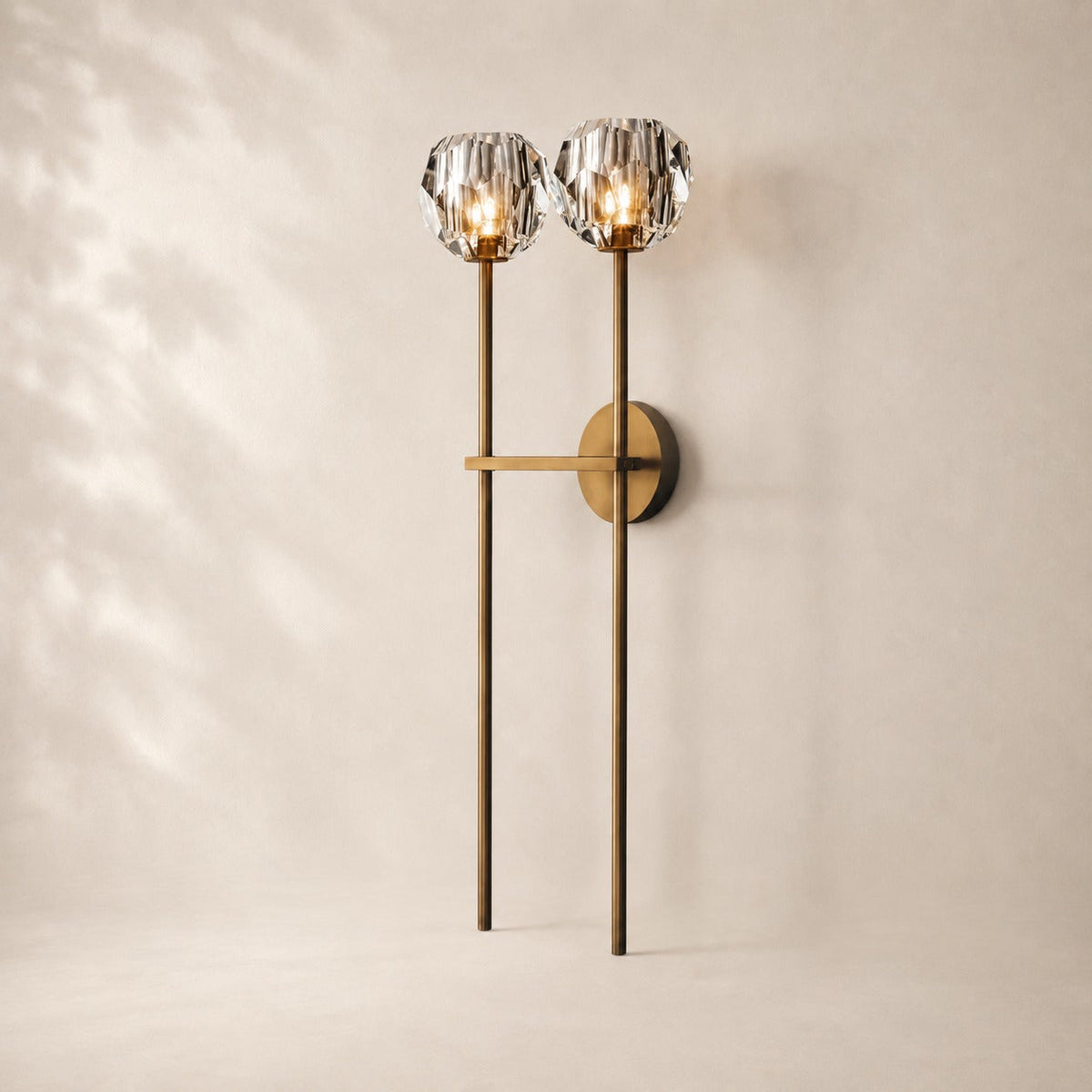 Bouvelle de Cristal Sconce