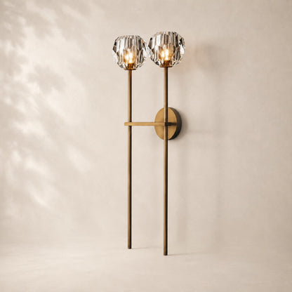 Bouvelle de Cristal Sconce