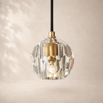 Bouvelle de Cristal Glass Pendant