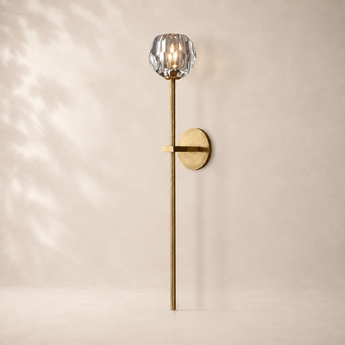 Bouvelle de Cristal Sconce