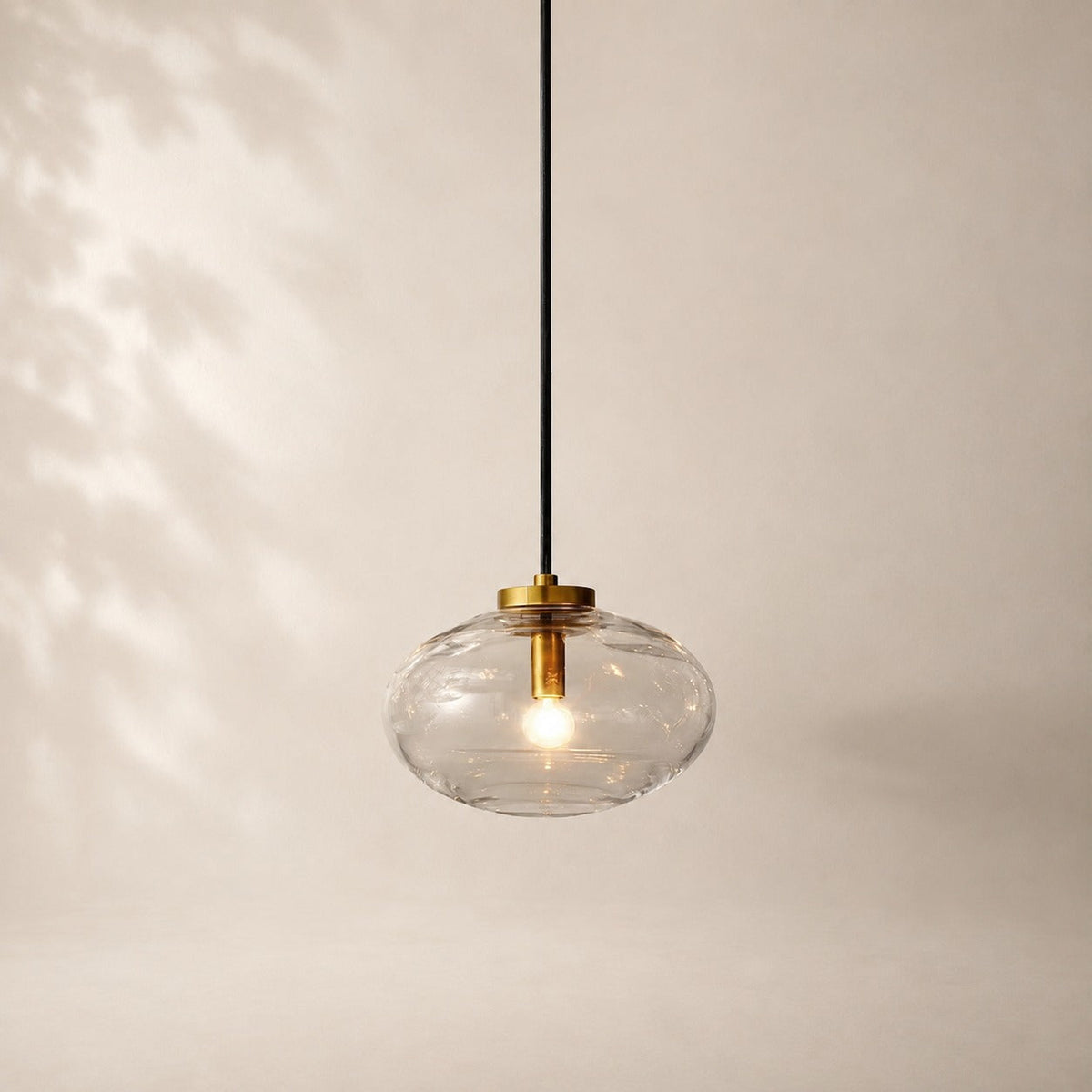 Calvette Clear Glass Pendant
