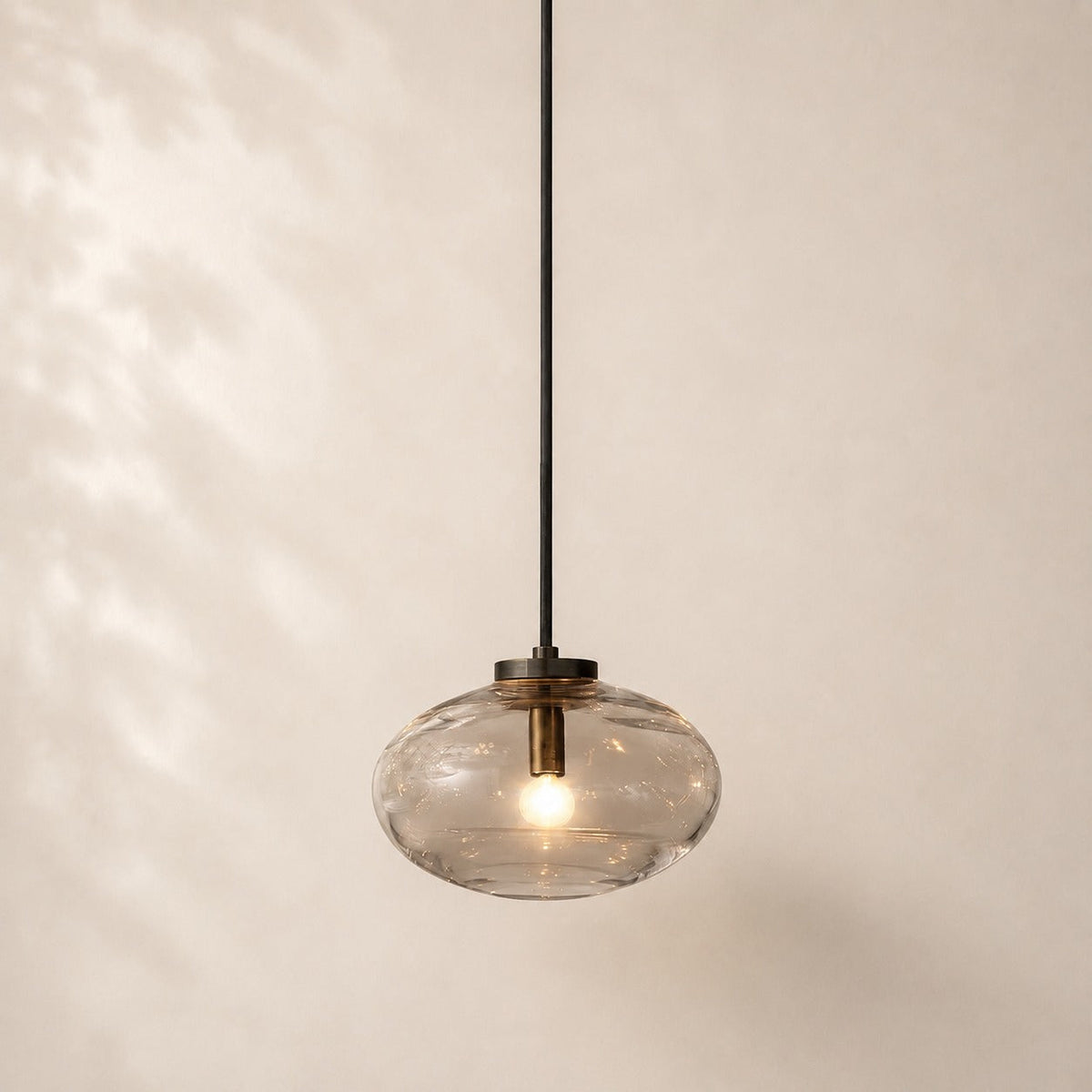 Calvette Clear Glass Pendant