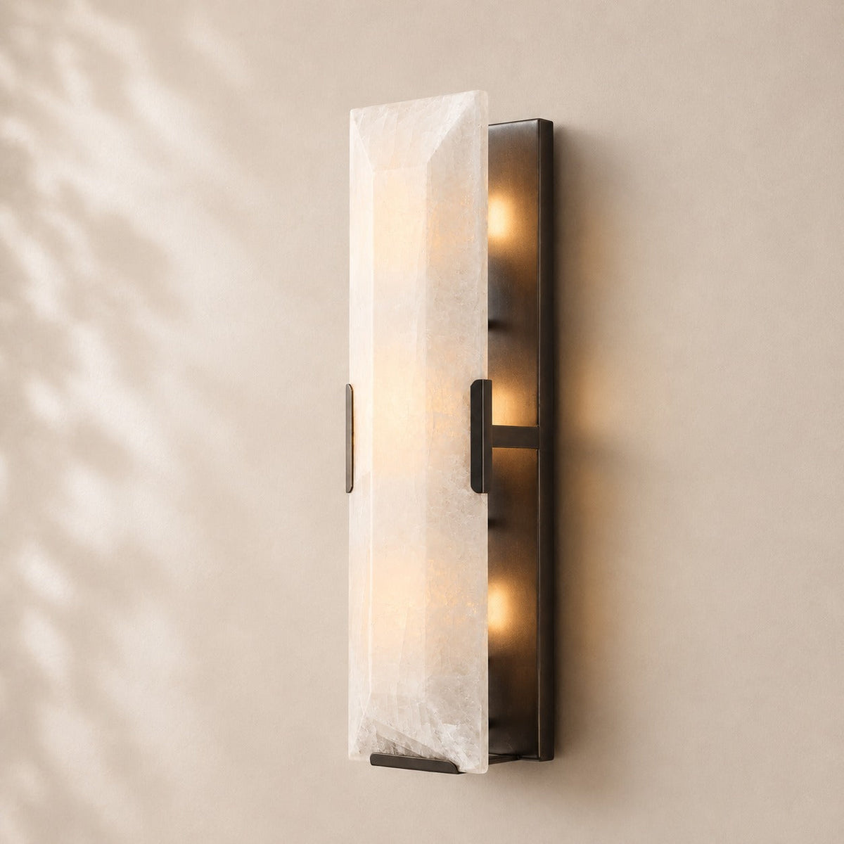 Harland Calcite Sconce 10" 24" 31"