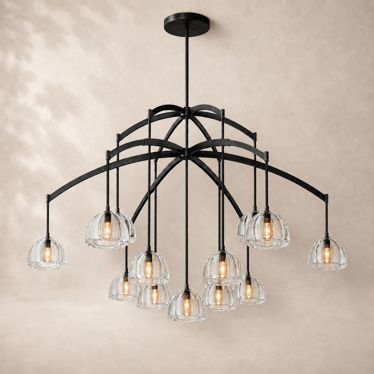 Hemora Grand Round Chandelier 60"