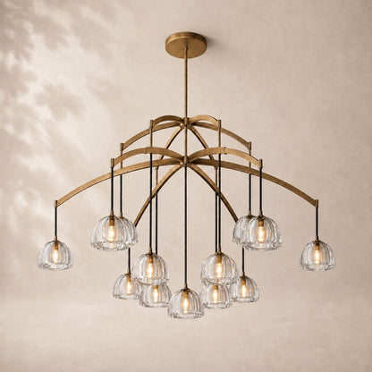 Hemora Grand Round Chandelier 60"