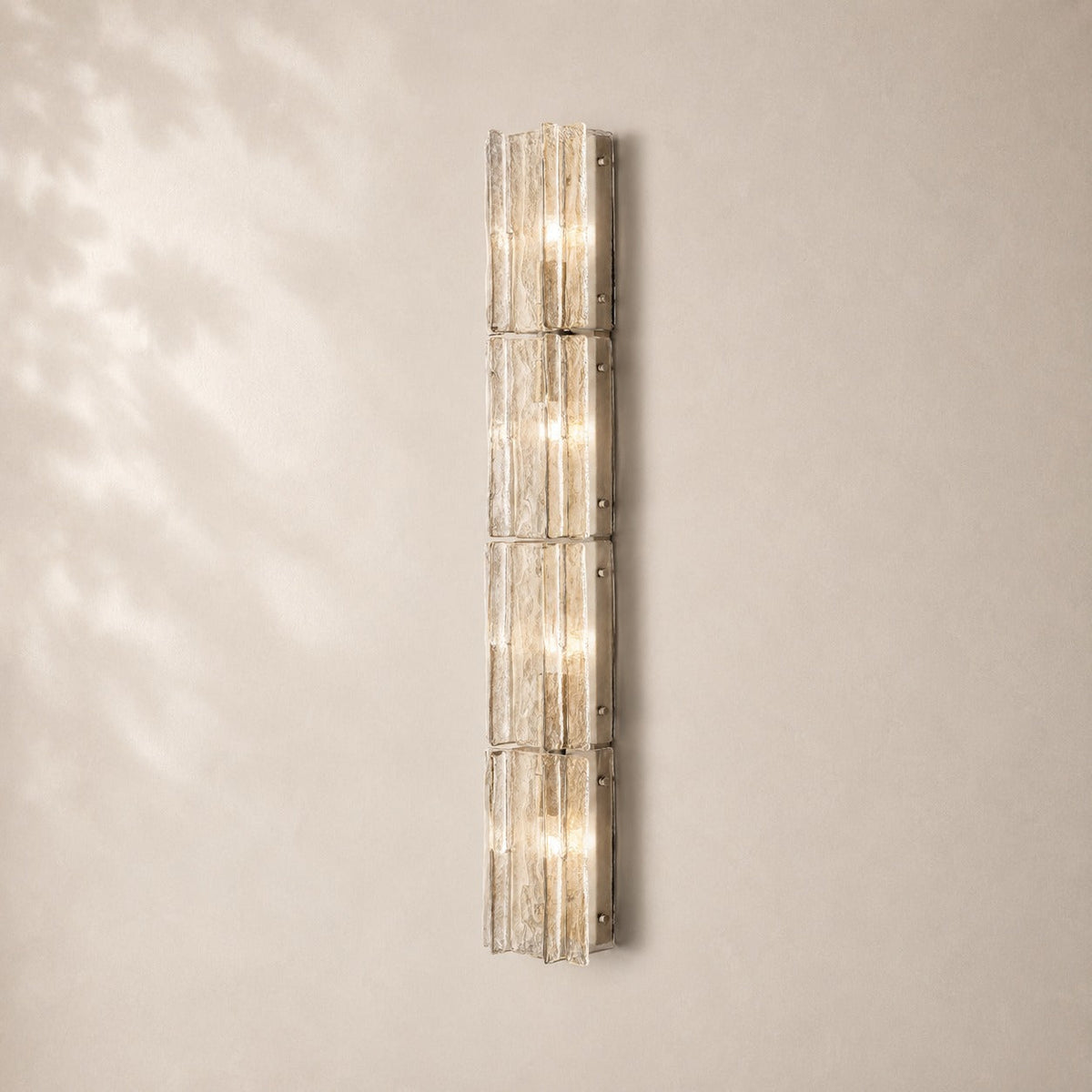 Latique Glass Sconce 15" 30" 49"