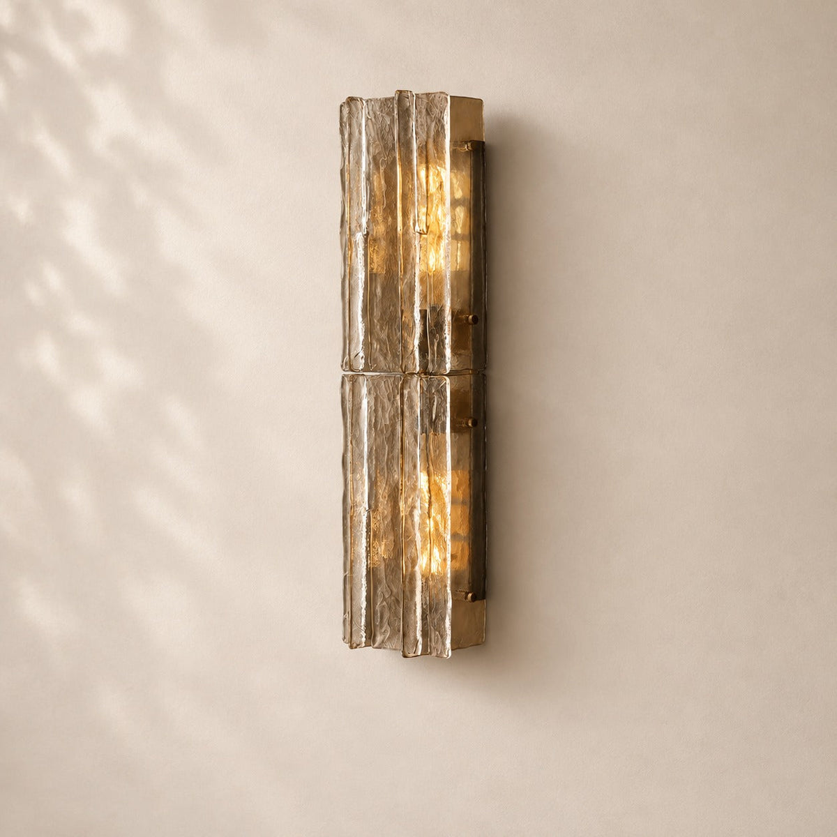 Latique Glass Sconce 15" 30" 49"