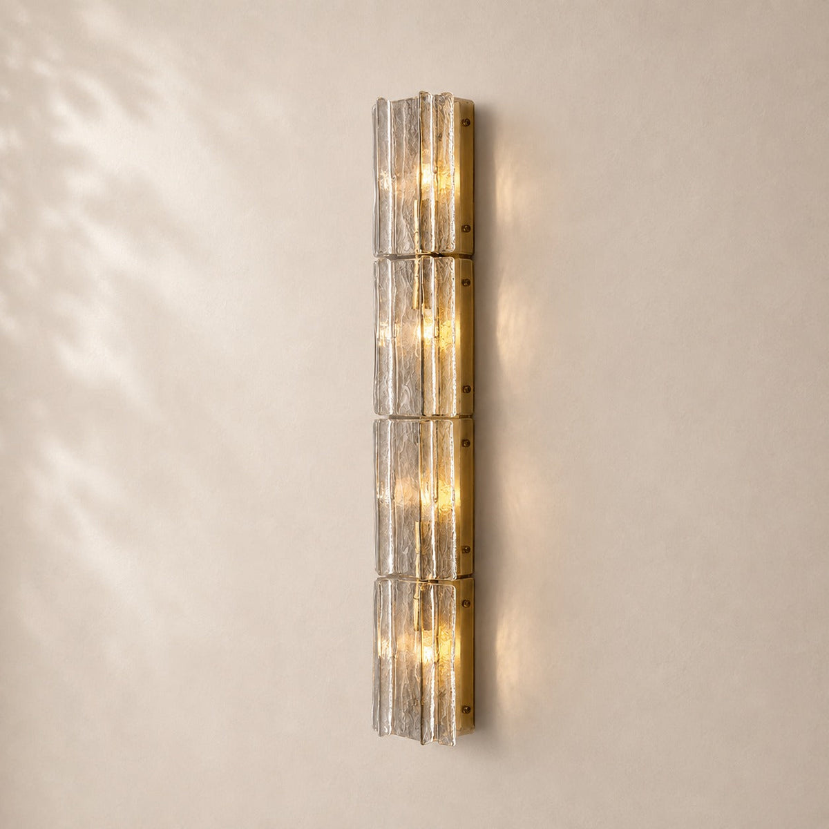 Latique Glass Sconce 15" 30" 49"