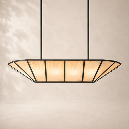 Louvette Linear Chandelier 52"