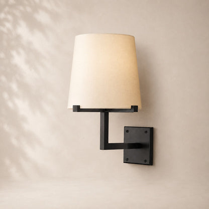 Pauvelle Fabric Shade Sconce 15" 16" 25"