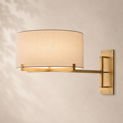 Pauvelle Fabric Shade Sconce 15" 16" 25"