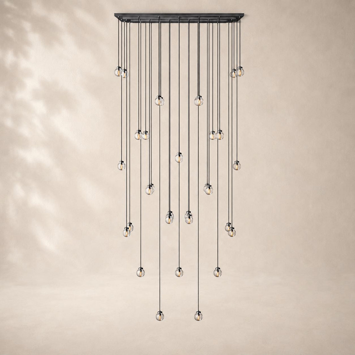 Perlisse Rectangular Chandelier 72"