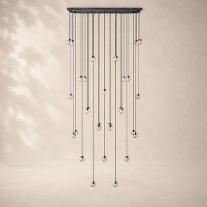 Perlisse Rectangular Chandelier 72"