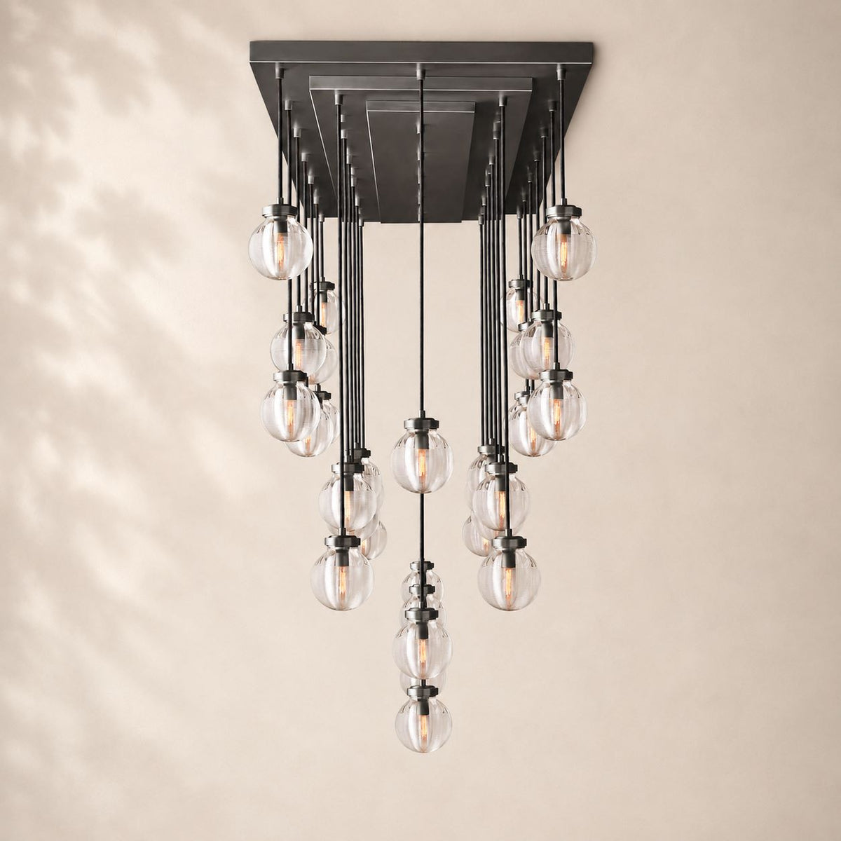 Perlisse Rectangular Chandelier 72"