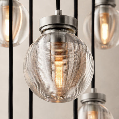 Perlisse Round Chandelier 48"