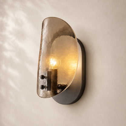 Shelora Glass Sconce
