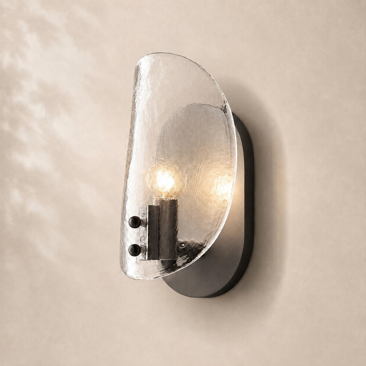 Shelora Glass Sconce