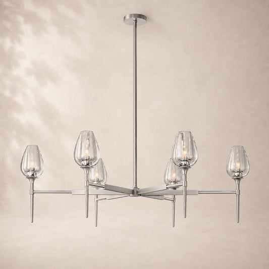 Tuliva Round Chandelier 54"