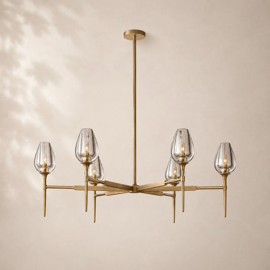 Tuliva Round Chandelier 54"